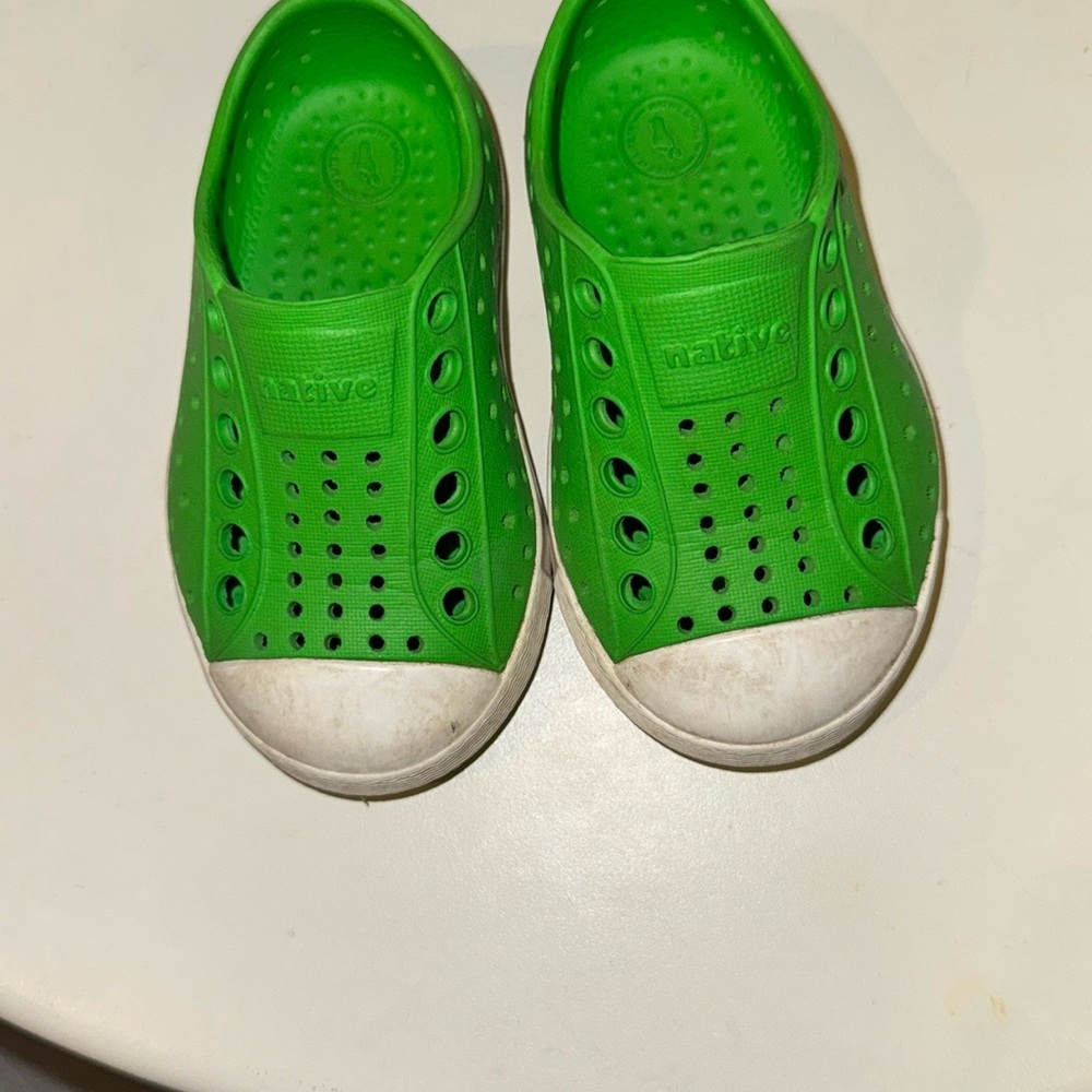 Native Kids Shoes - Green
